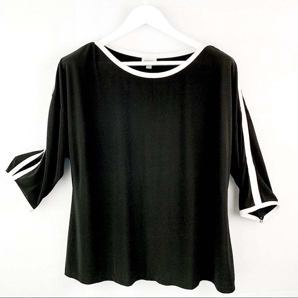 AVENUE | Split Sleeve Top size 14/16